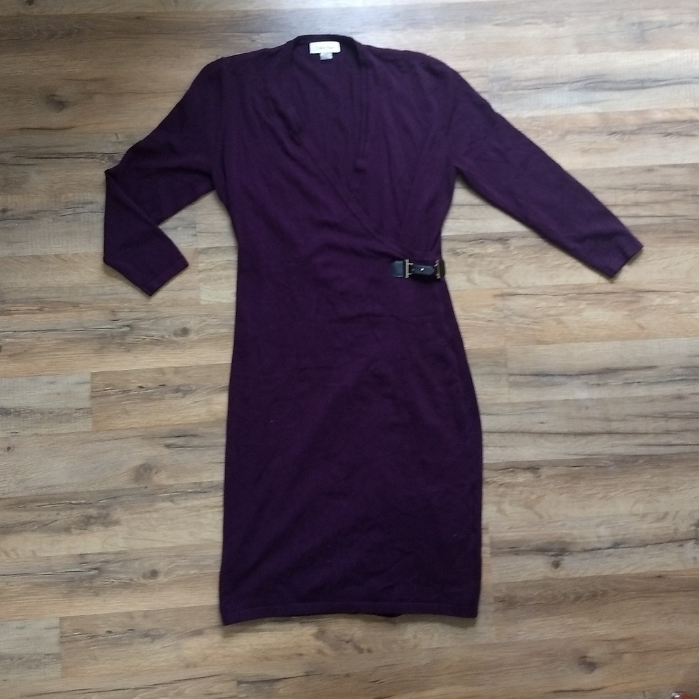Calvin Klein Sweater Dress Sz M